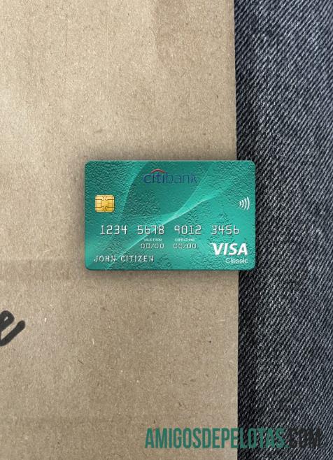 Cartão Quênia Citibank Visa Classic Photolook Front modelo